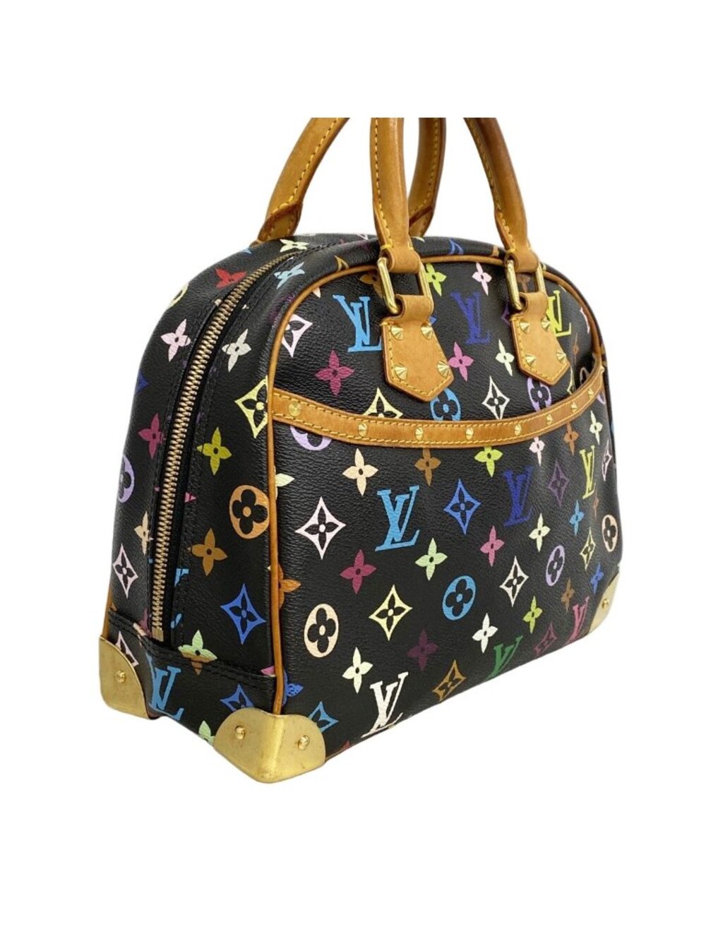 Louis Vuitton Handbag Monogram Multicolor Tourville Noir - Picture 2 of 10